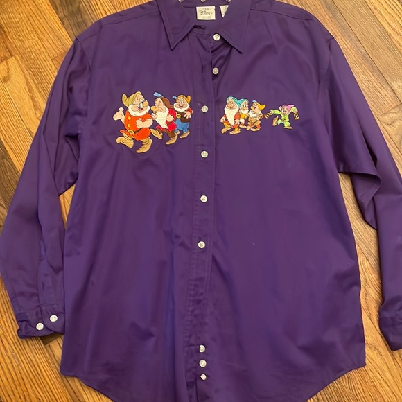 Disney Tops - The Disney Store Elf Casual Button Down Size Medium